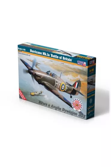 Model samolotu do sklejania Hurricane Mk.Ia Battle of Britain 1:72 + farby, klej SD-180 Olymp Aircraft