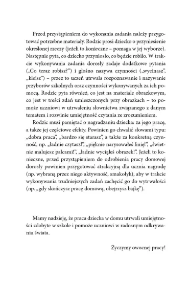 Ja i m�j �wiat 3. Lekcje dla uczni�w z autyzmem i specjalnymi potrzebami edukacyjnymi. Zadanie domowe