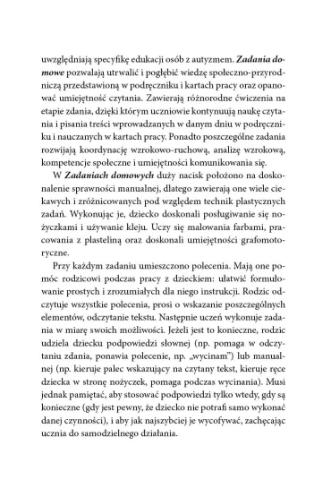 Ja i m�j �wiat 3. Lekcje dla uczni�w z autyzmem i specjalnymi potrzebami edukacyjnymi. Zadanie domowe