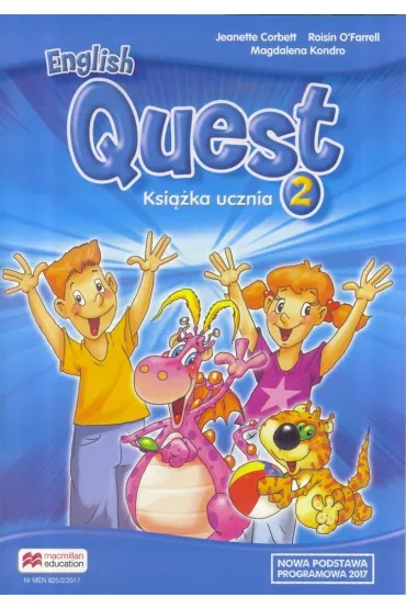 English Quest 2. Ksi��ka ucznia. J�zyk angielski - Jeanette Corbett, Magdalena Kondro, Roisin O'Farrell