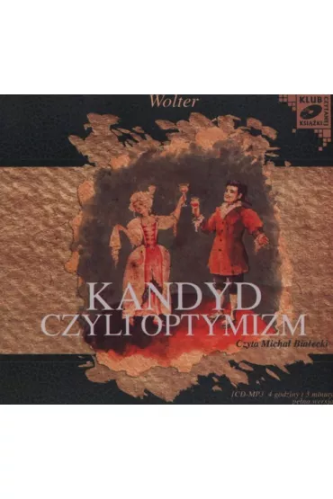 Kandyd, czyli optymizm - Wolter (audiobook) CD - Wolter