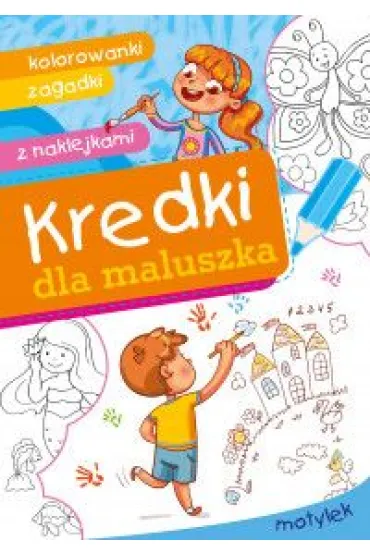Kredki dla maluszka. Motylek - Dorota Krassowska