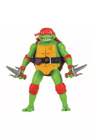 Wojownicze ��wie Ninja. Zmutowany chaos. Raphael Deluxe z d�wi�kiem, figurka, 14 cm