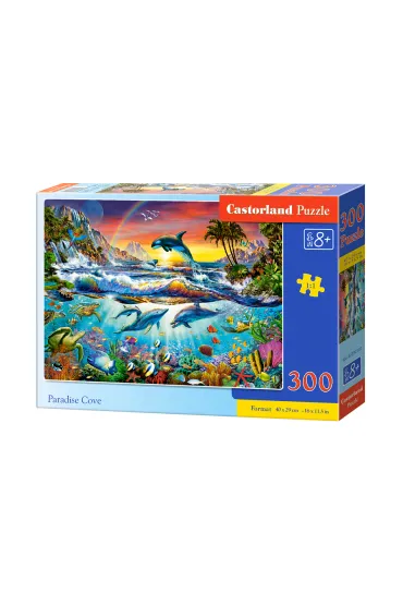 Puzzle 300 el. Rajska zatoka Castorland