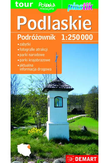 Podr�ownik. Mapa wojew�dztwa - Podlaskie 1:25 000