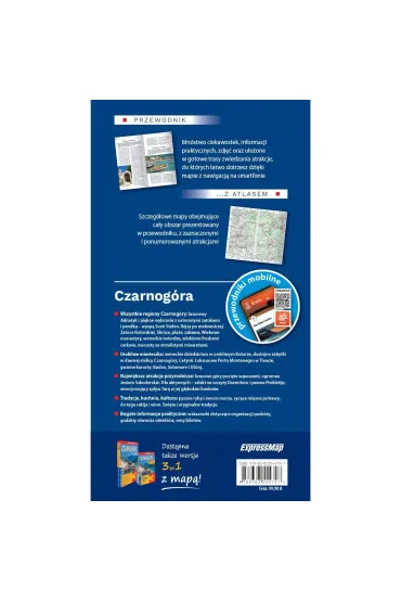 Czarnog�ra Przewodnik z atlasem 2025 - �ukasz  Bejster