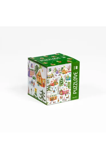Puzzle Puzzlove CzuCzu 150 el. Zimowe spotkania Bright Junior Media