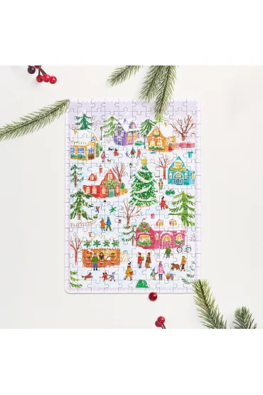 Puzzle Puzzlove CzuCzu 150 el. Zimowe spotkania Bright Junior Media