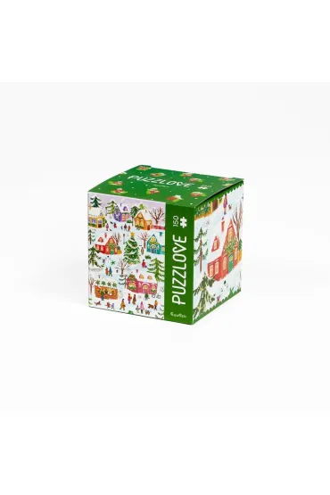 Puzzle Puzzlove CzuCzu 150 el. Zimowe spotkania Bright Junior Media