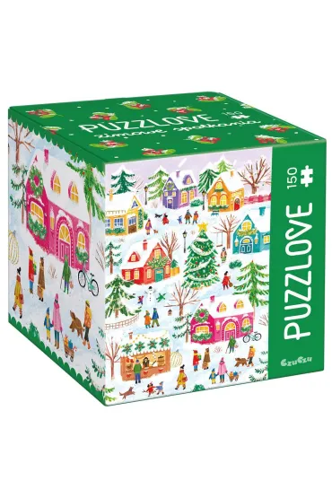 Puzzle Puzzlove CzuCzu 150 el. Zimowe spotkania Bright Junior