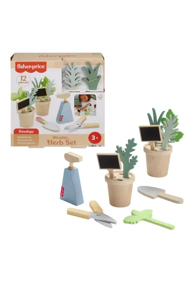 Fisher-Price. Zestaw Ma�y ogrodnik drewniany Mattel