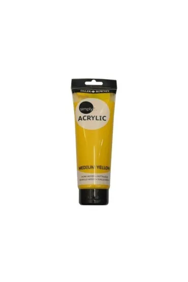 Fila Farba akrylowa Simply Acrylic - medium yellow 250 ml