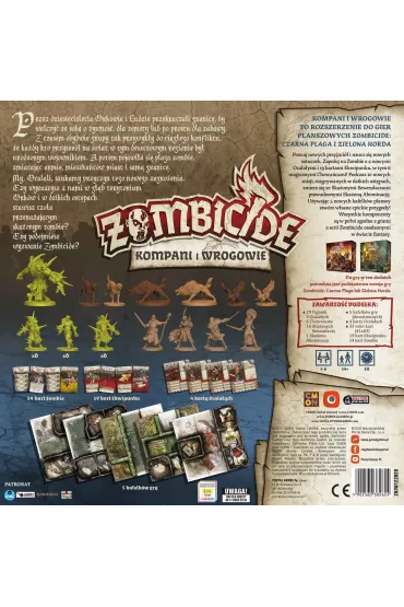 Zombicide. Kompani i Wrogowie Portal Games