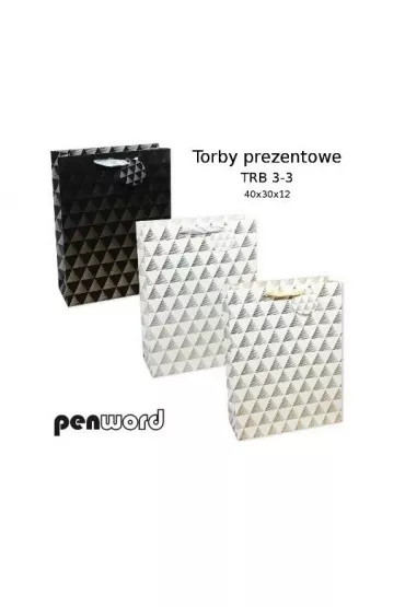 Penword Torebka prezentowa mix 40x30x12cm