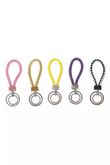 Adar Brelok plecionka z diamencikami 13cm