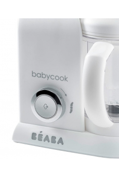 Beaba Zestaw Babycooksilver z 6 soiczkami i 4 yeczkami silikonowymi