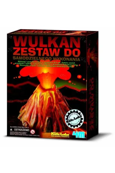 Kidzlabs Aktywny Wulkan zestaw 4M