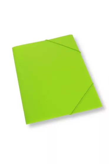 Penword Teczka A4 z gumk� plastikowa jasnozielona