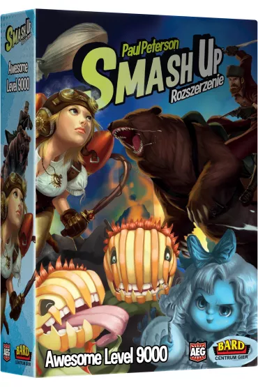 Smash Up. Awesome Level 9000. Edycja polska Bard Centrum Gier - Bard Centrum Gier
