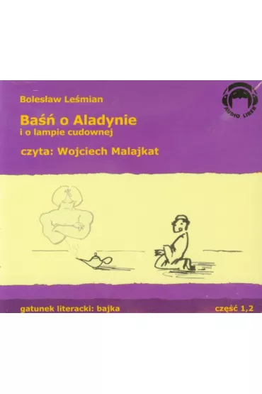 Audiobook Ba�� o Aladynie i o lampie cudownej CD - Boles�aw Le�mian