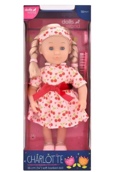 Dolls World Lalka Charlotte 36cm