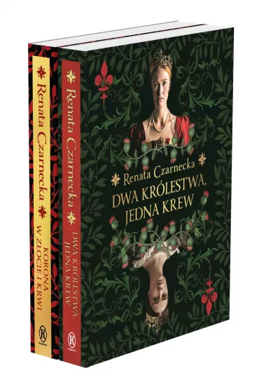 Pakiet Dwa kr�lestwa, jedna krew, Korona w z�ocie i krwi - Renata Czarnecka