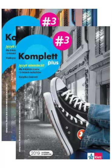 Komplett plus 3. Podr�cznik i ksi��ka �wicze� dla 4-letnich lice�w i 5-letnich technik�w