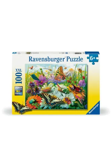 Puzzle dla dzieci 100 el. 2D Motyle Ravensburger