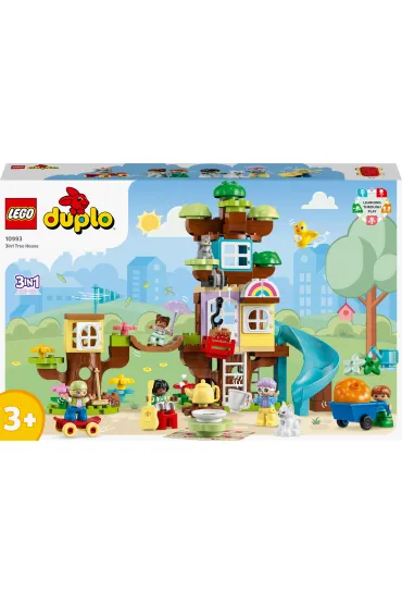LEGO DUPLO Domek na drzewie 3w1 10993