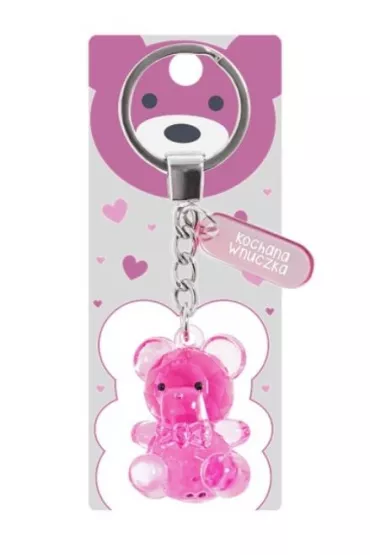Be-Happy Gifts Brelok mi� - Kochana Wnuczka
