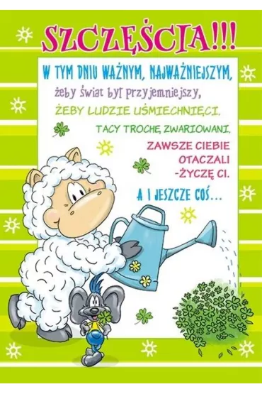 Stamp Karnet Smile B6 + koperta. Wz�r nr 06