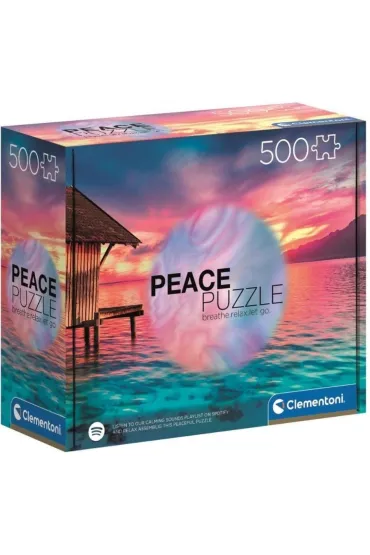 Puzzle 500 el. Collection Living the present Clementoni