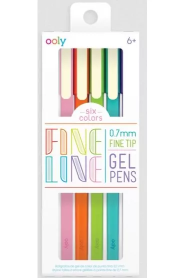 Ooly D�ugopisy �elowe Fine Line 6 szt.