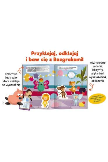Bazgraki i zabawy 2-latk�w. Kapitan Nauka. Bazgraki