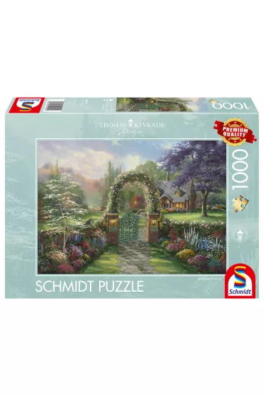 Puzzle 1000 el. Premium Quality. Thomas Kinkade, Pensjonat Koliber Schmidt - Thomas  Kinkade