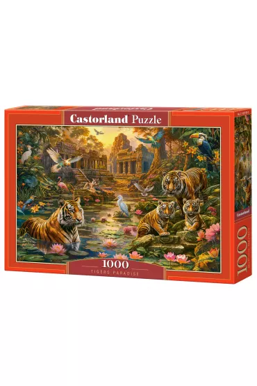 Puzzle 1000 el. Tigers Paradise Castorland