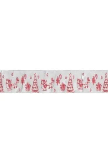 Brewis Wst��ka satynowa Bo�e Narodzenie WSX25-12 25mm