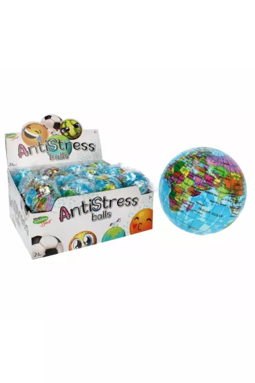 Pi�ka Antystresowa 7cm Globus MEGA CREATIVE 459630