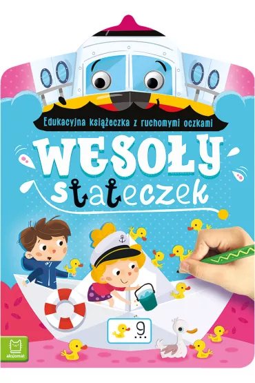 WESO�Y STATECZEK. EDUKACYJNA KSI��ECZKA Z RUCHOMYMI OCZKAMI - Anna Podg�rska