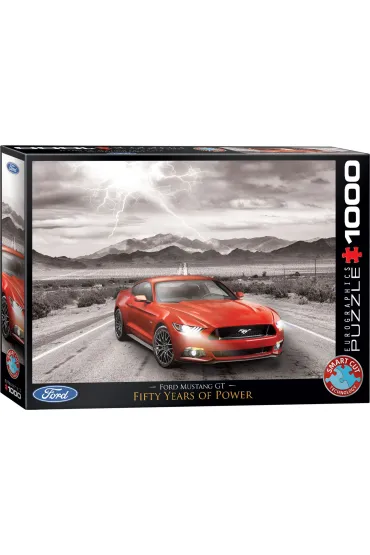 Puzzle 1000 el. Ford mustang Eurographics