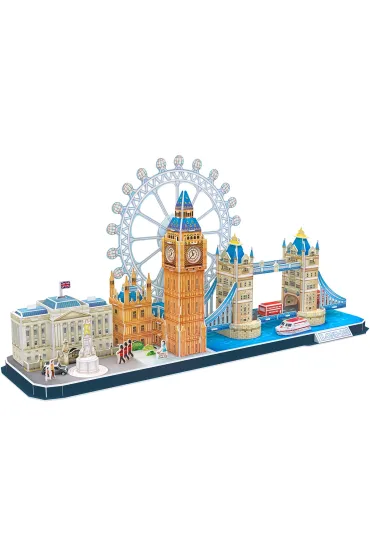 Puzzle 3D 107 el. City Line London Cubic Fun