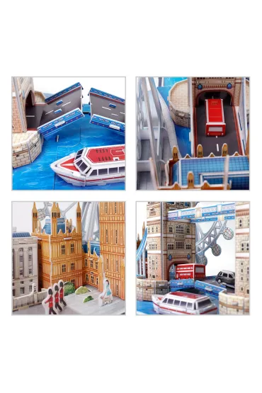 Puzzle 3D 107 el. City Line London Cubic Fun