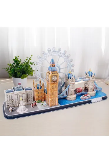 Puzzle 3D 107 el. City Line London Cubic Fun
