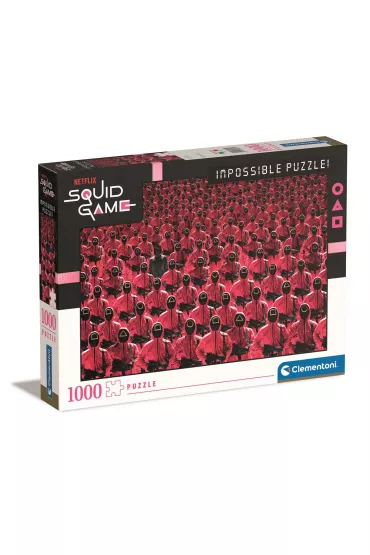 Puzzle 1000 el. Impossible Netflix Squid Game Clementoni