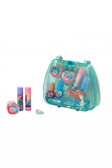 Zestaw kosmetykw do makijau dla dzieci Disney Princess Lip Smacker Mini Tote Bag Markwins