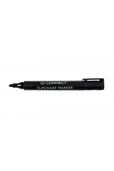 Q-connect Marker do flipchart�w okr�g�y czarny
