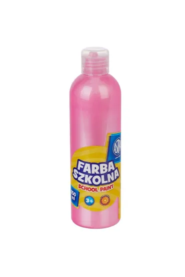 Astra Farba szkolna naturalna tempera per�owa r�owa 250 ml