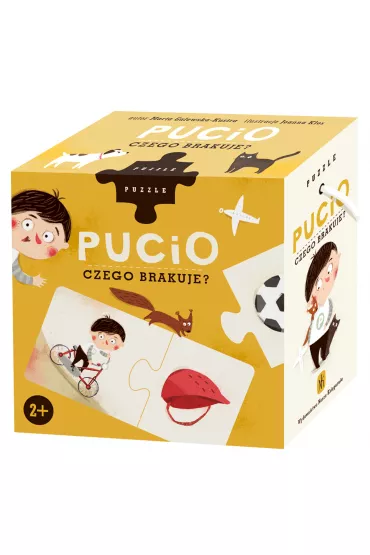 Puzzle Pucio. Czego brakuje? Nasza Ksigarnia - Marta Galewska-Kustra
