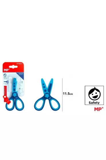 Mp Main Paper No�yczki dla dzieci niebieskie 11.5cm