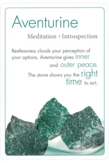 Healing stones Tarot, karty do wr�enia